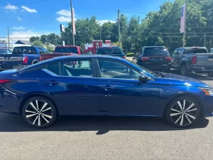 A sleek 2022 Nissan Altima showcasing its modern design and advanced features.