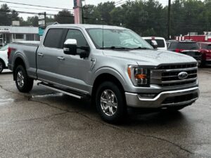 2022 Ford F-150 showcasing its bold design and rugged build, highlighting advanced features and superior performance.