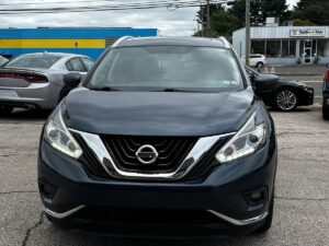 2017 Nissan Murano SUV showcasing its sleek design, premium features, and modern appeal.