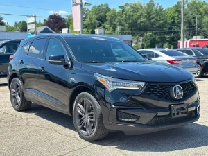 The 2020 Acura RDX showcasing its sleek, modern design with a premium interior and advanced technology features.