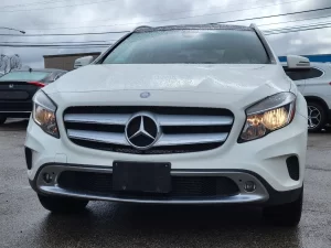 2016 Mercedes-Benz GLA 250 showcasing sleek design, premium detailing, and modern elegance in a dynamic setting.