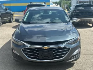 2020 Chevrolet Malibu showcasing sleek design and modern features in a stylish exterior view.