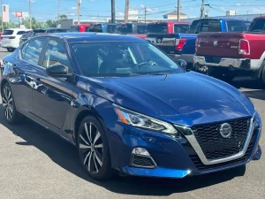 A sleek 2022 Nissan Altima showcasing its modern design and advanced features.