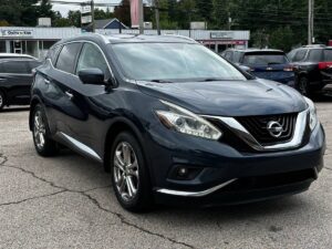 2017 Nissan Murano SUV showcasing its sleek design, premium features, and modern appeal.