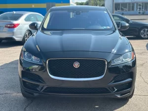 A sleek and stylish 2020 Jaguar F-PACE SUV showcasing its luxurious design and modern features.