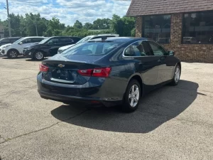 2020 Chevrolet Malibu showcasing sleek design and modern features in a stylish exterior view.