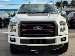 2016 Ford F-150 Lariat showcasing its sleek design and robust build in a premium finish.