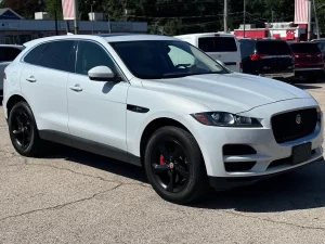 2019 Jaguar F-PACE showcasing its sleek design and luxurious build, embodying performance and elegance.