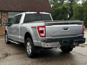 2022 Ford F-150 showcasing its bold design and rugged build, highlighting advanced features and superior performance.