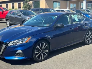 A sleek 2022 Nissan Altima showcasing its modern design and advanced features.