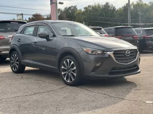 2019 Mazda CX-3 Touring highlighting its sleek design and modern features.