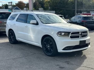 2017 Dodge Durango GT showcasing its sleek design, bold lines, and premium details, offering a powerful and comfortable driving experience.