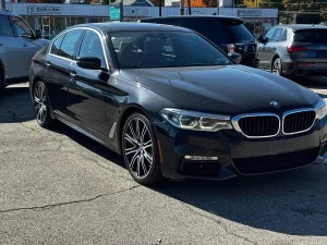 2017 BMW 5 Series 540i showcasing its sleek design, premium build, and luxurious appeal.