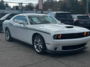 The 2022 Dodge Challenger GT showcasing its bold, muscular design and powerful stance, perfect for thrilling drives.