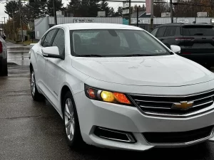 The 2020 Chevrolet Impala LT showcasing its sleek, modern design with elegant lines and sophisticated features.