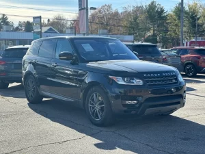 The 2016 Land Rover Range Rover Sport SE showcasing its sleek design and premium features, blending elegance with performance.