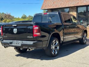 2019 RAM 1500 showcasing rugged design, spacious interior, advanced tech features, and powerful performance suitable for tough terrains.