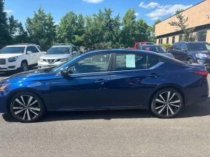 A sleek 2022 Nissan Altima showcasing its modern design and advanced features.