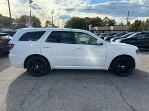 2017 Dodge Durango GT showcasing its sleek design, bold lines, and premium details, offering a powerful and comfortable driving experience.