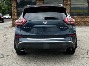 2017 Nissan Murano SUV showcasing its sleek design, premium features, and modern appeal.