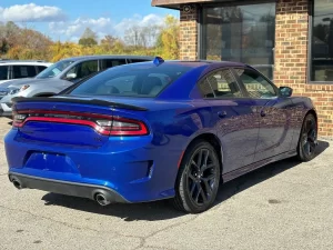 2022 Dodge Charger R/T showcasing its sleek, bold design and dynamic performance features, perfect for thrilling drives.