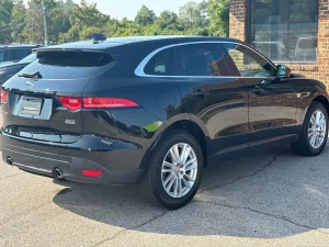 A sleek and stylish 2020 Jaguar F-PACE SUV showcasing its luxurious design and modern features.