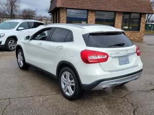 2016 Mercedes-Benz GLA 250 showcasing sleek design, premium detailing, and modern elegance in a dynamic setting.