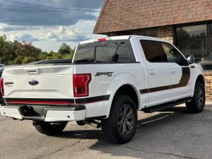 2016 Ford F-150 Lariat showcasing its sleek design and robust build in a premium finish.