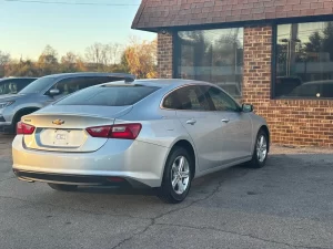 2022 Chevrolet Malibu LS highlighting its sleek design and modern features for a refined driving experience.