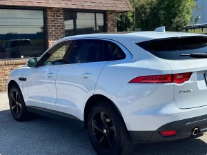 2019 Jaguar F-PACE showcasing its sleek design and luxurious build, embodying performance and elegance.