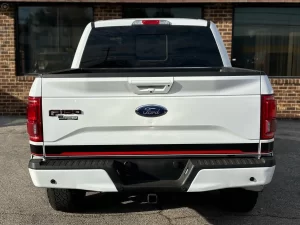 2016 Ford F-150 Lariat showcasing its sleek design and robust build in a premium finish.