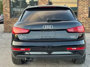 2018 Audi Q3 2.0T quattro Sport Premium Plus highlighting its sleek design and premium features.