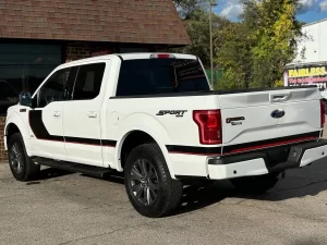 2016 Ford F-150 Lariat showcasing its sleek design and robust build in a premium finish.