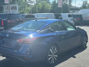 A sleek 2022 Nissan Altima showcasing its modern design and advanced features.