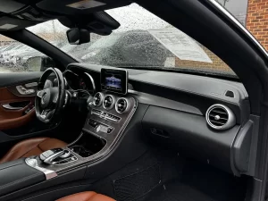 A stylish 2018 Mercedes-Benz C 300 in pristine condition, showcasing its elegant design and luxurious craftsmanship.