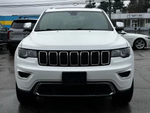 The 2018 Jeep Grand Cherokee featuring a sleek design, bold grille, and rugged performance for both city and off-road adventures.