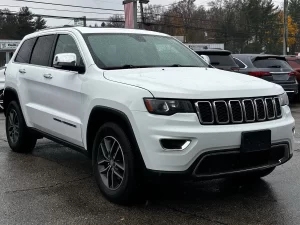 The 2018 Jeep Grand Cherokee featuring a sleek design, bold grille, and rugged performance for both city and off-road adventures.