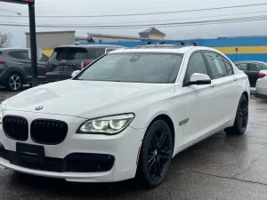 The 2015 BMW 7 Series 750Li xDrive showcasing its elegant design and premium features, highlighting its luxurious interior and advanced technology.