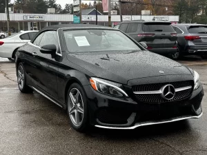 A stylish 2018 Mercedes-Benz C 300 in pristine condition, showcasing its elegant design and luxurious craftsmanship.