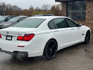 The 2015 BMW 7 Series 750Li xDrive showcasing its elegant design and premium features, highlighting its luxurious interior and advanced technology.