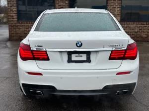 The 2015 BMW 7 Series 750Li xDrive showcasing its elegant design and premium features, highlighting its luxurious interior and advanced technology.